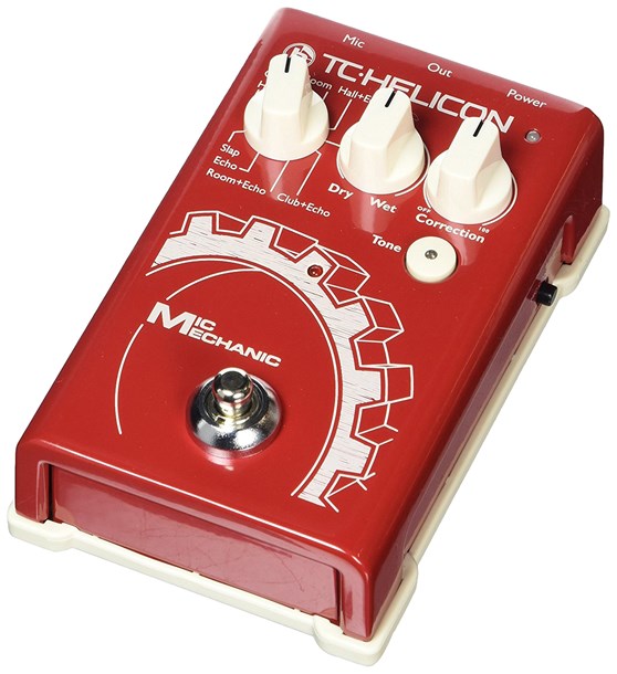 Фото Педаль эффектов TC Helicon VoiceTone Mic Mechanic