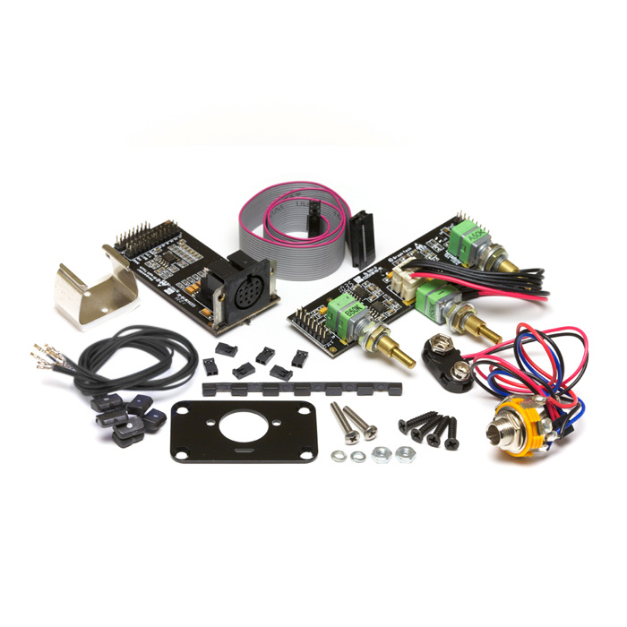 Фото Graph Tech PK-7077-00 Полифонический (MIDI) звукосниматель+преамп Hexpander для классической гитары
