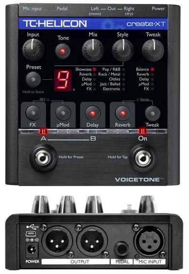Фото Педаль эффектов TC Helicon VoiceTone Create XT