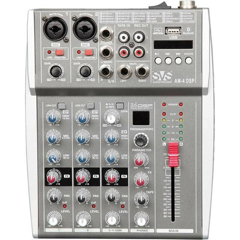 Фото Микшерный пульт SVS Audiotechnik AM-4 DSP