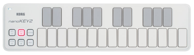 Фото MIDI клавиатура KORG NANOKEY2-WH