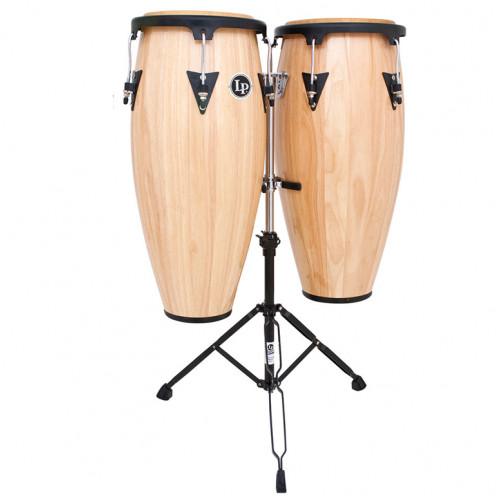 Фото Конга LP LPA647-AW Conga Set Aspire Natural 11" и 12" со стойкой