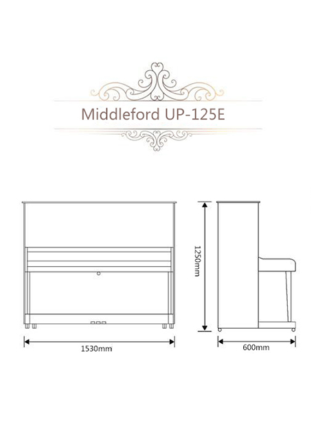 Фото Пианино Middleford UP-125E