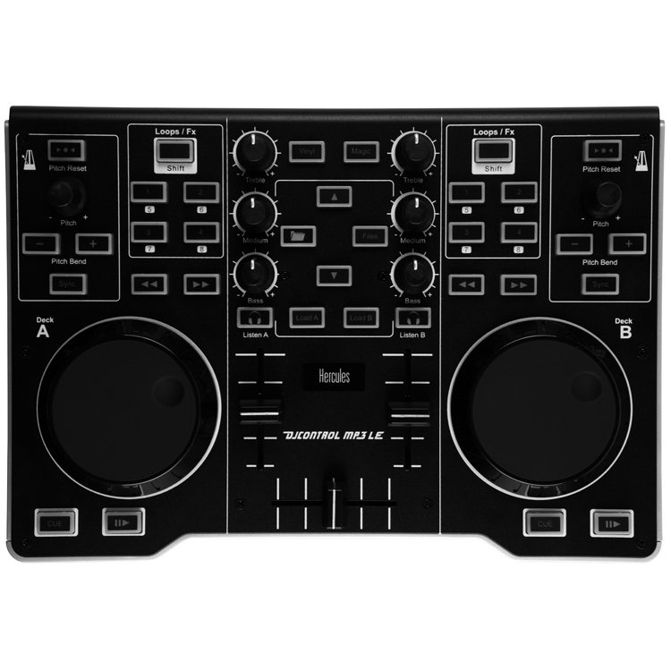 Фото DJ-контроллер HERCULES DJ CONTROL MP3 LE