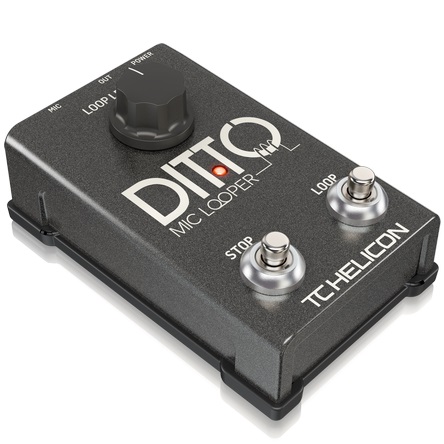 Фото Вокальная педаль эффектов TC Helicon Ditto Mic Looper
