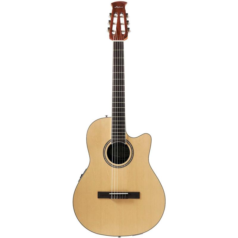 Фото Гитара классическая электроакустическая APPLAUSE AB24CS-4S Mid Cutaway Nylon Natural Satin
