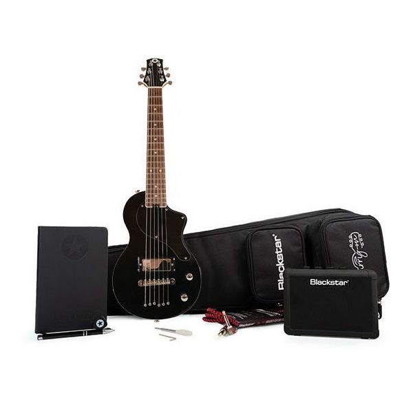 Фото Комплект с трэвел-гитарой Blackstar ( CARRION-DLX-BLK) Carry On Deluxe Black