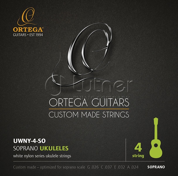 Фото Комплект струн Ortega UWNY-4-SO для укулеле сопрано