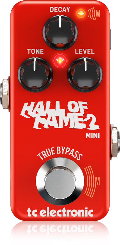 Фото Педаль эффекта реверберации TC electronic HALL OF FAME 2 MINI REVERB