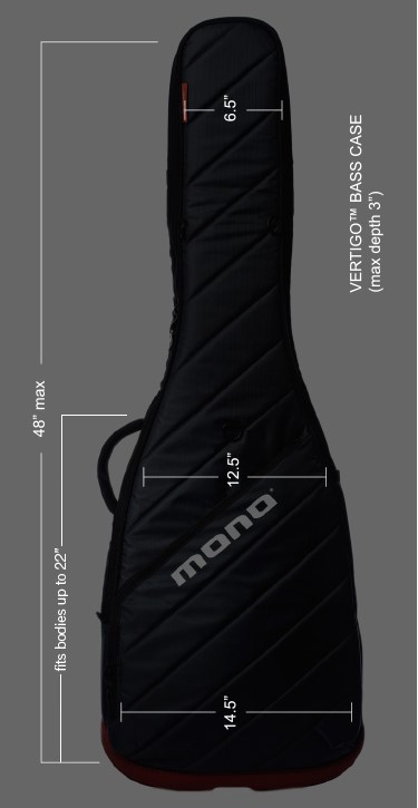 Фото Mono M80-VEG-GRY  Чехол для электрогитары VERTIGO