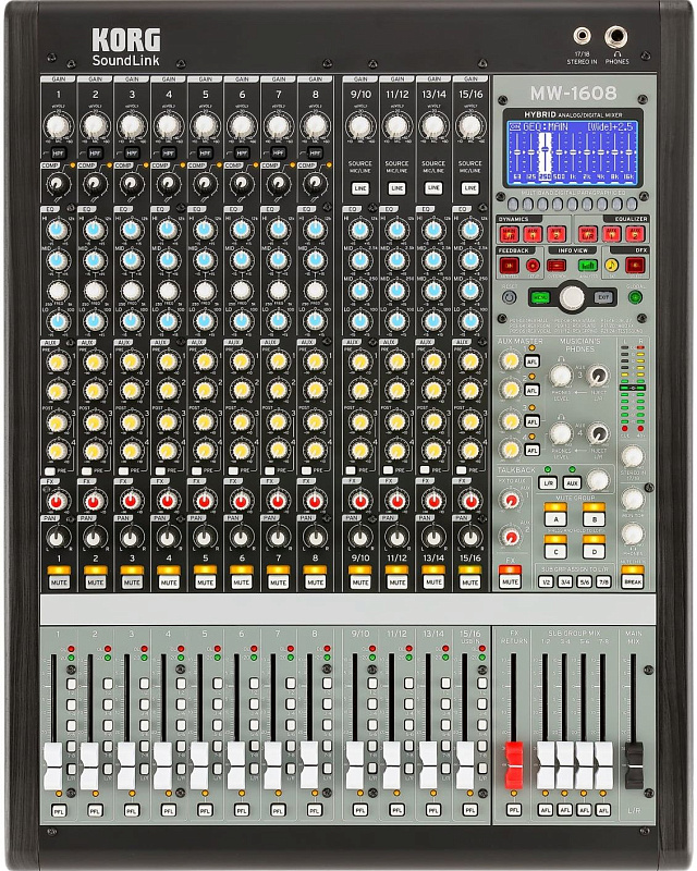 Фото Микшерный пульт Korg MW-1608