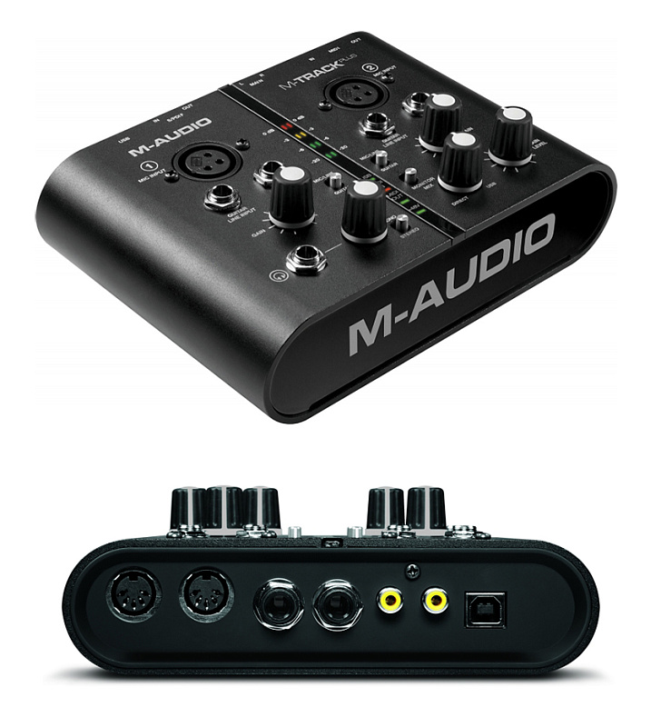 Фото Аудиоинтерфейс M-Audio MTrack Plus