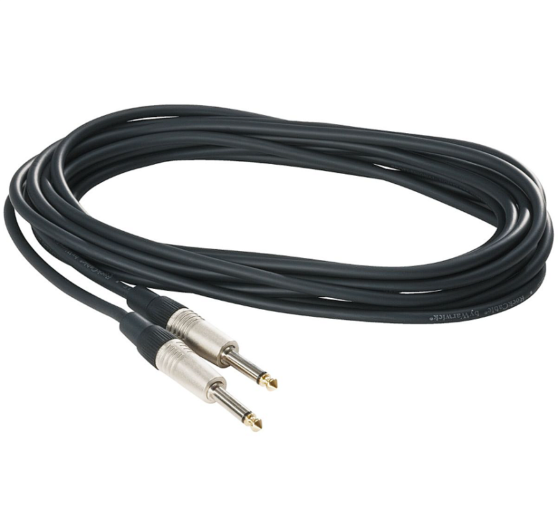 Фото Rockcable RCL 30206 D7 Инструментальный кабель, джек-джек, 6 метров