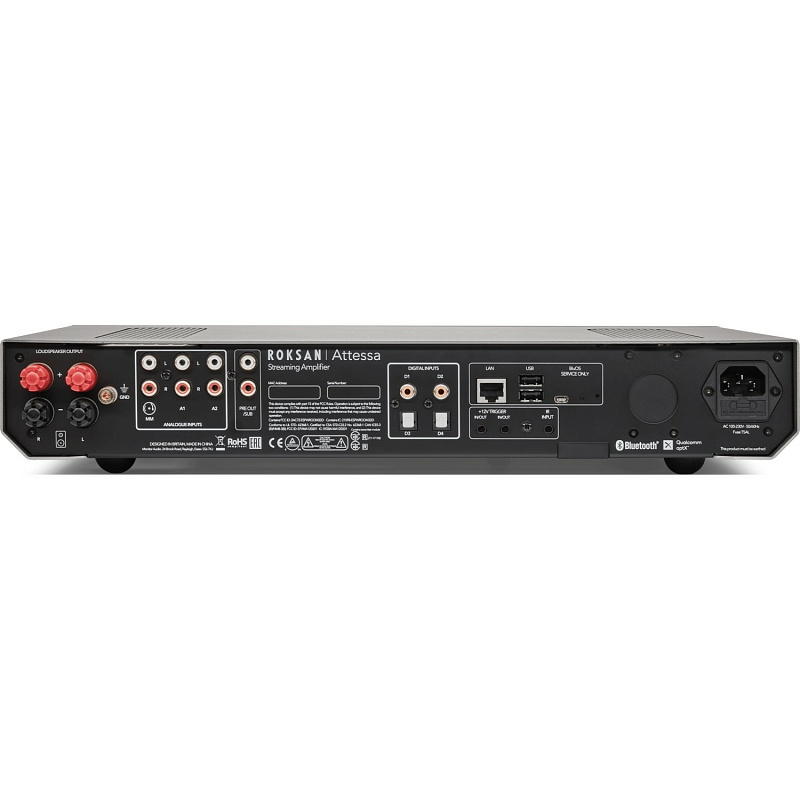 Фото Интегральный усилитель Roksan Attessa Streaming Amplifier Black