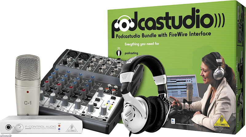 Фото Behringer podcastudio firewire