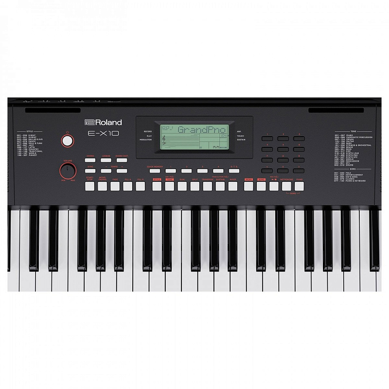 Фото Синтезатор с автоаккомпанементом Roland E-X10