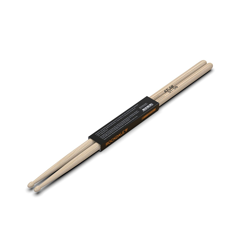 Фото Барабанные палочки ROCKDALE Hickory Standard ST-5B