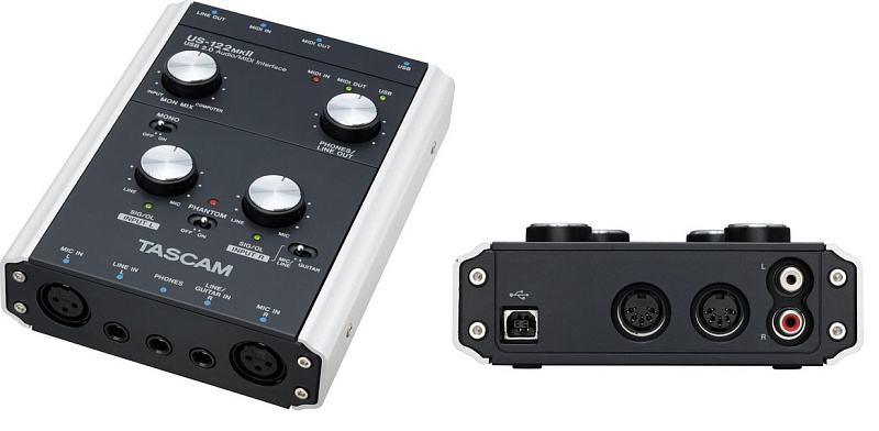 Фото Аудиоинтерфейс Tascam US-122 MKII