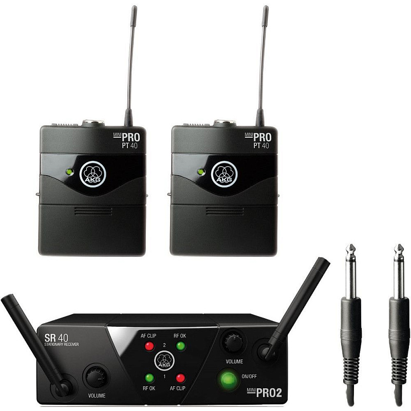 Фото AKG WMS40 Mini2 Instrumental Set US25AC (537.5/539.3МГц)