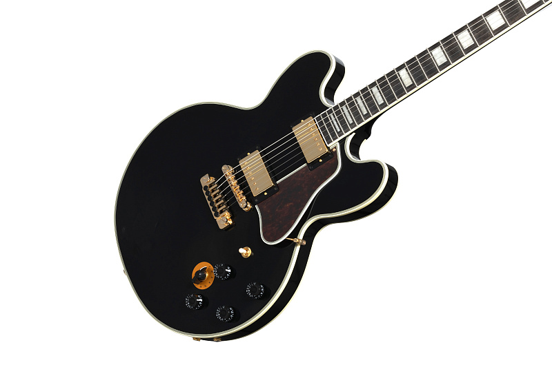 Фото Полуакустическая гитара EPIPHONE B.B. King Lucille Ebony