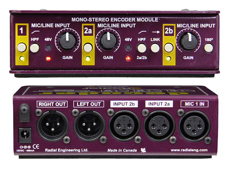 Фото Микрофонный предусилитель Radial Decoder