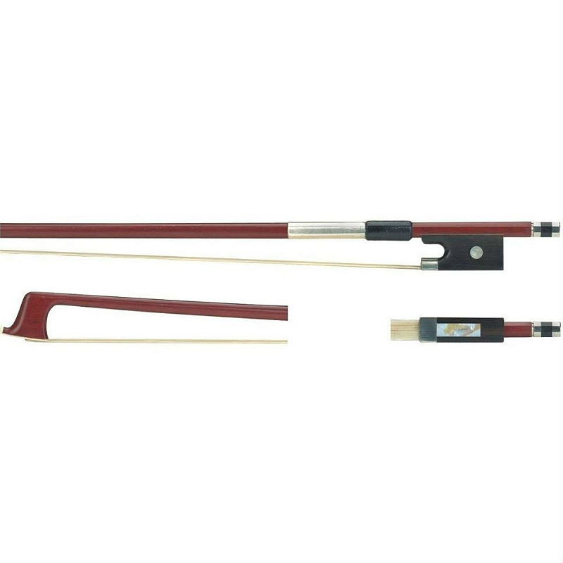 Фото Смычок скрипичный GEWA Violin Bow Brazil Wood Student 1/2, круглая трость