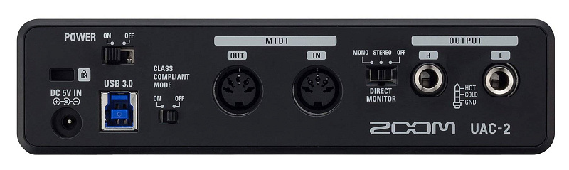 Фото Аудиоинтерфейс Zoom UAC-2