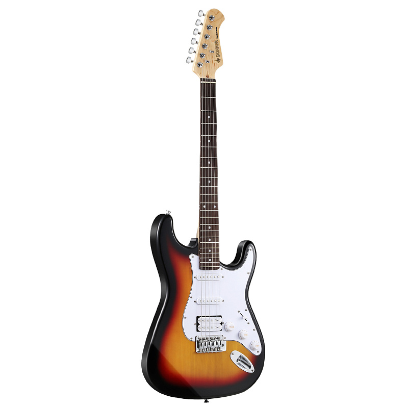 Фото Электрогитара DONNER DST-100 Sunburst