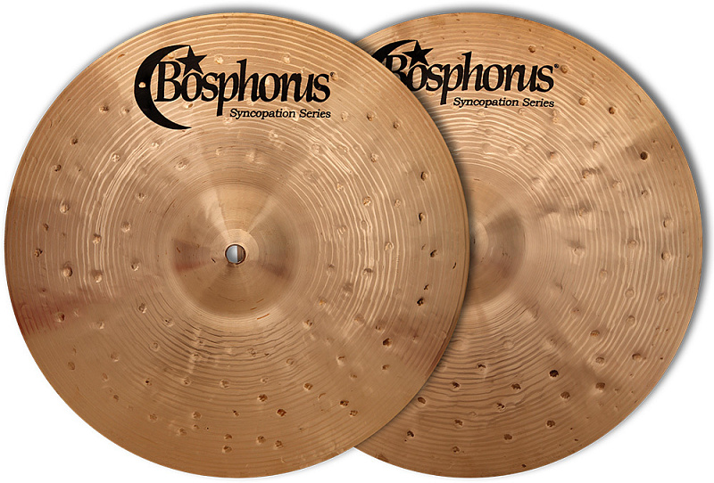 Фото Две тарелки 14" Bosphorus 14SH Syncopation Hi-Hat