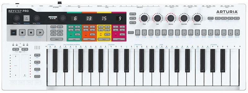 Фото MIDI-клавиатура Arturia KeyStep Pro