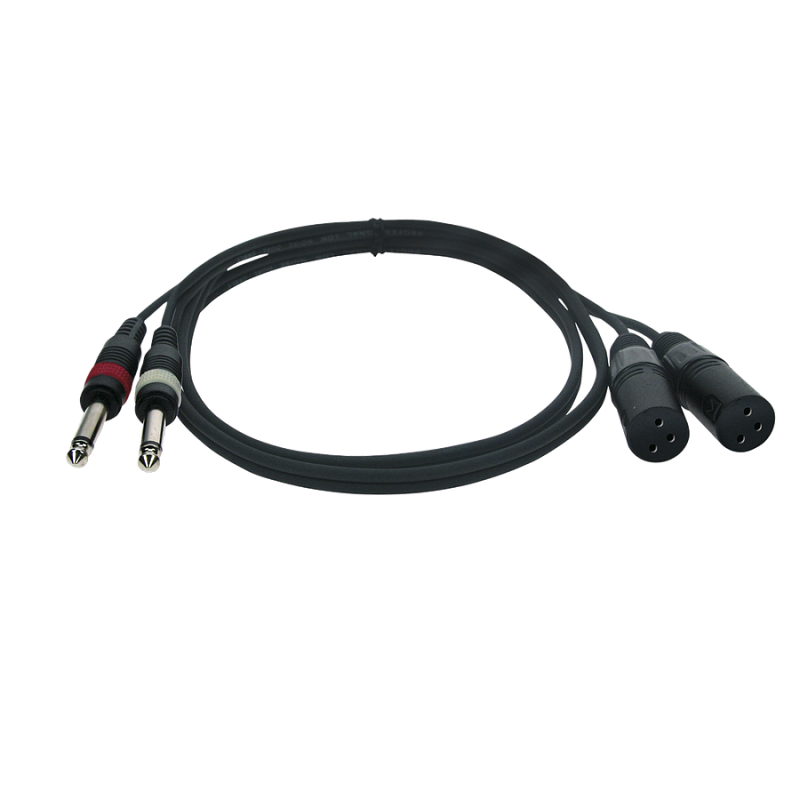Фото Reloop Cable 2x RCA M/2x XLR F 3.0 m Готовый кабель
