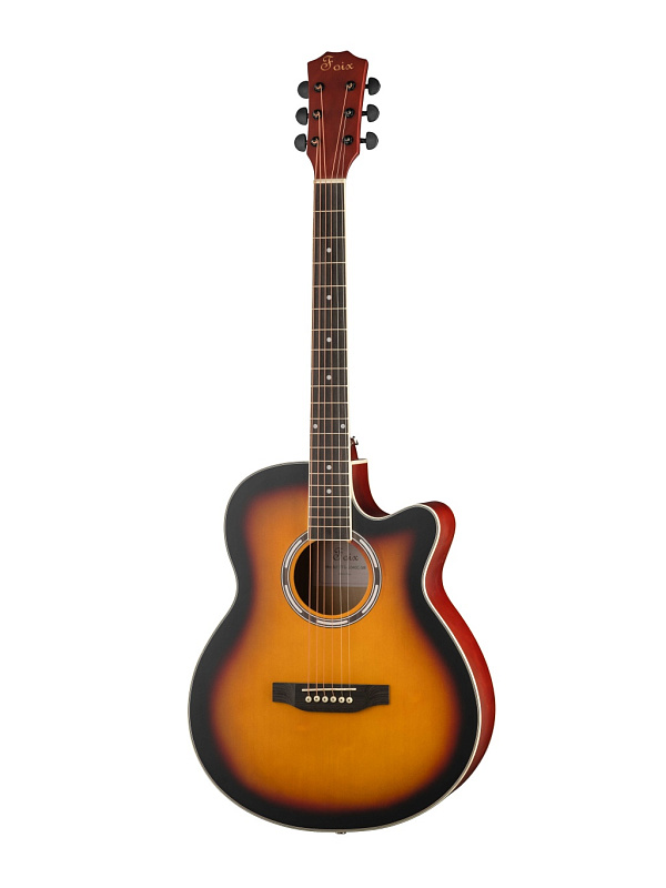 Фото Акустическая гитара Foix FFG-2040C-SB, санберст