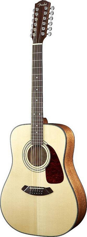 Фото Акустическая гитара FENDER CD-140S-12 - DREADNOUGHT NATURAL