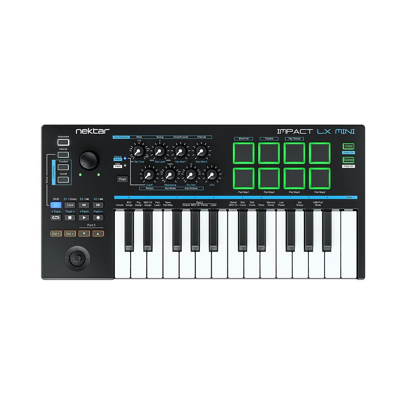 Фото MIDI-клавиатура Nektar Impact LX Mini