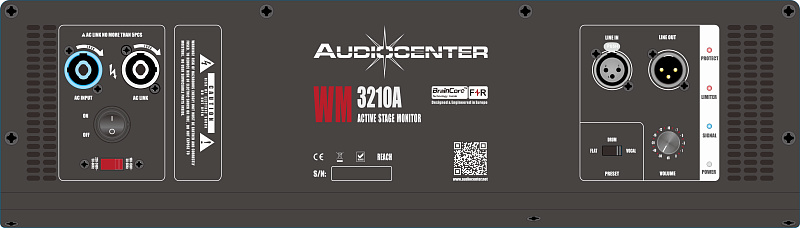 Фото Сценический монитор Audiocenter WM3210A