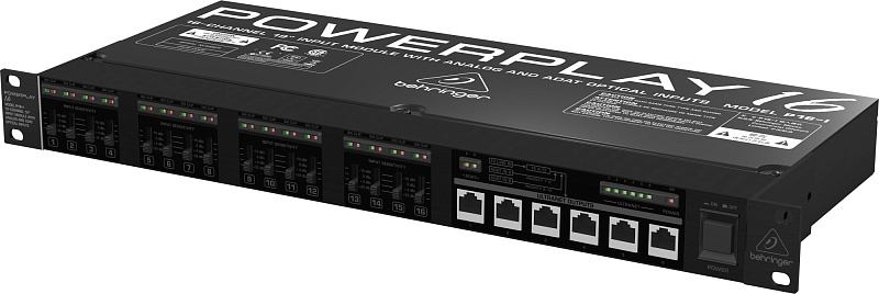 Фото Материнский модуль системы мониторинга Behringer POWERPLAY 16 P16-I