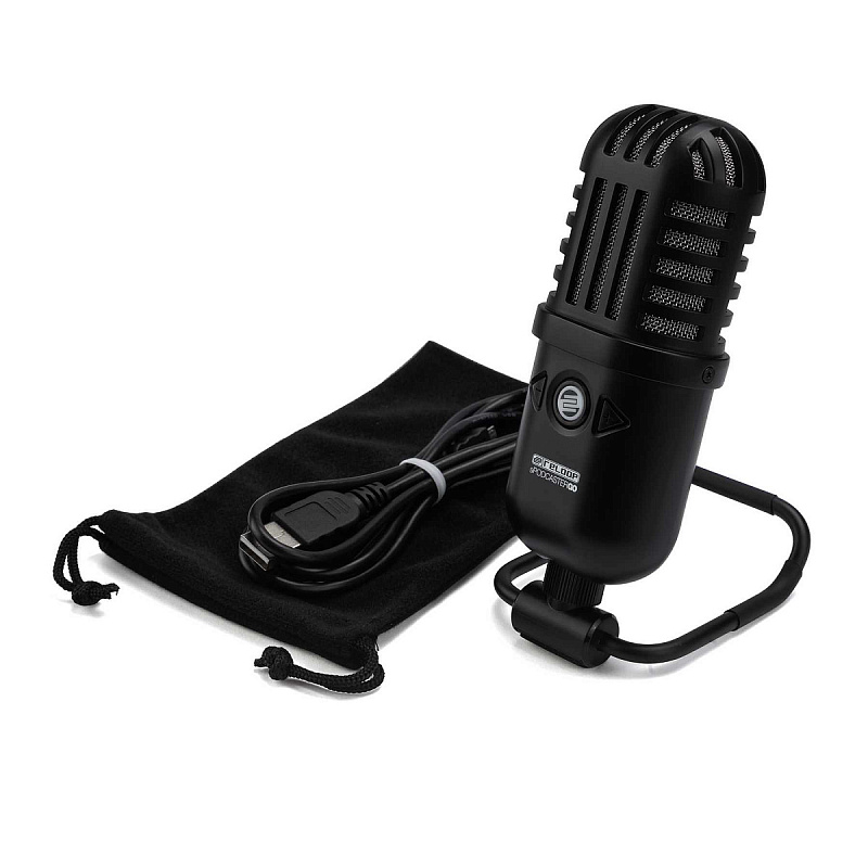 Фото USB конденсаторный микрофон Reloop sPodcaster Go