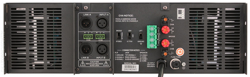 Фото Усилитель мощности EUROSOUND XZ-400