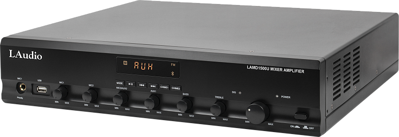 Фото Микшер усилитель мощности трансляционный LAudio LAMD1500U