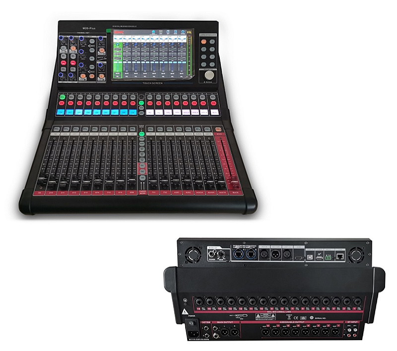 Фото Цифровой микшерный пульт CRCBOX M20PLUS