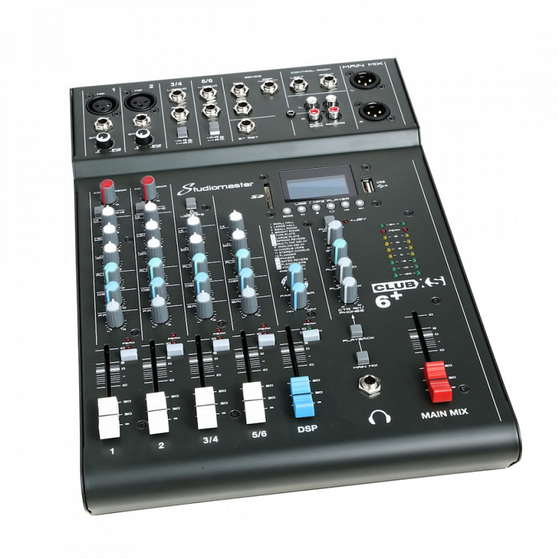 Фото Микшерный пульт STUDIOMASTER CLUB XS6 +