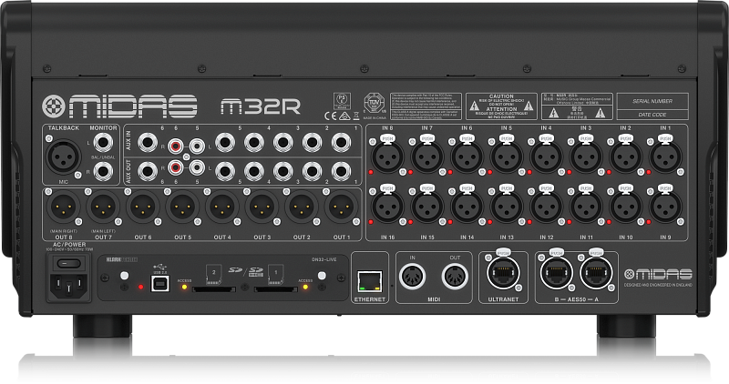 Фото Цифровой микшерный пульт Midas M32R LIVE