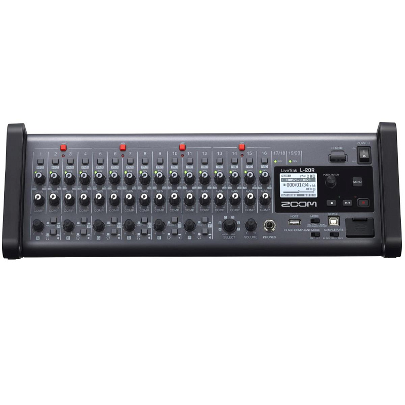 Фото Цифровой микшерный пульт Zoom L-20R LiveTrack