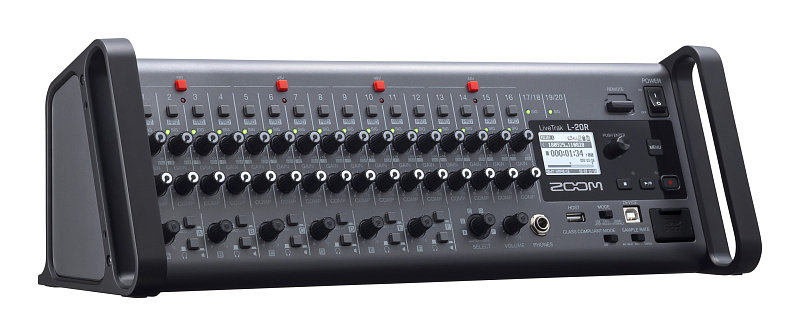 Фото Цифровой микшерный пульт Zoom L-20R LiveTrack