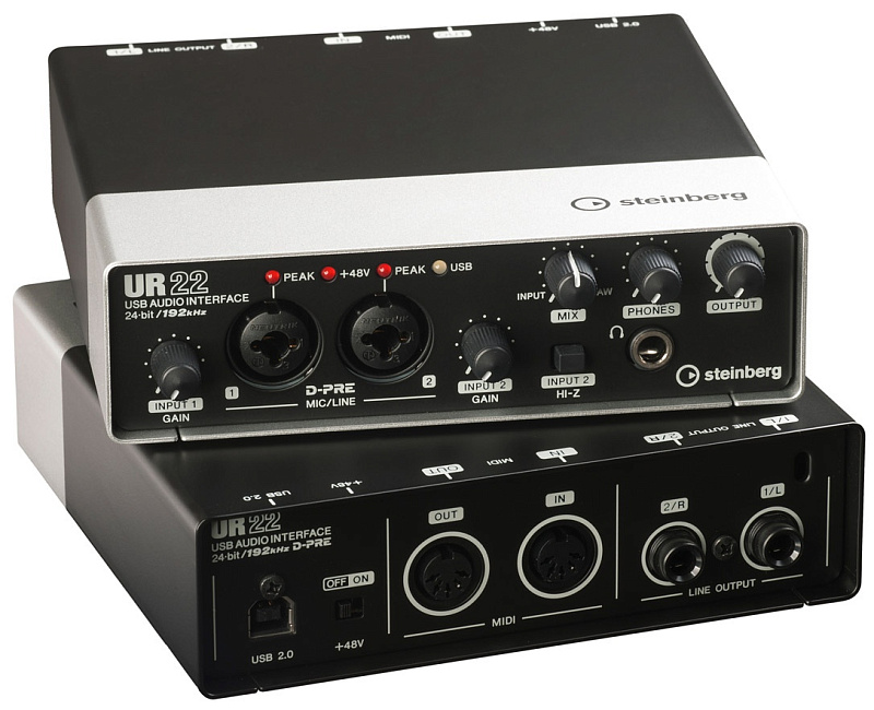 Фото Аудиоинтерфейс Steinberg UR22