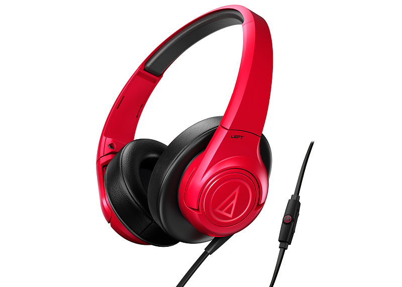 Фото Гарнитура AUDIO-TECHNICA ATH-AX3iS RD