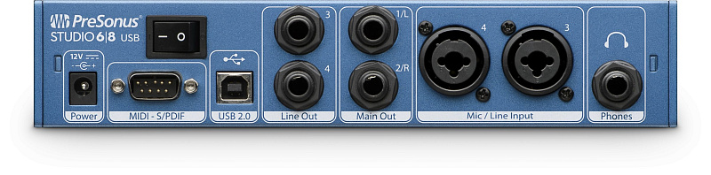 Фото Аудиоинтерфейс PreSonus Studio 68