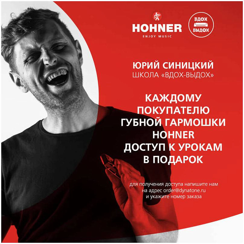 Фото HOHNER Marine Band Thunderbird D low - Губная гармоника диатоническая Хонер