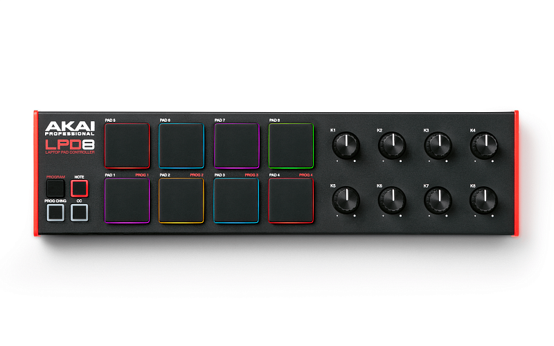 Фото AKAI PRO LPD8MK2 Ð¼Ð¸Ð´Ð¸-ÐºÐ¾Ð½ÑÑÐ¾Ð»Ð»ÐµÑ