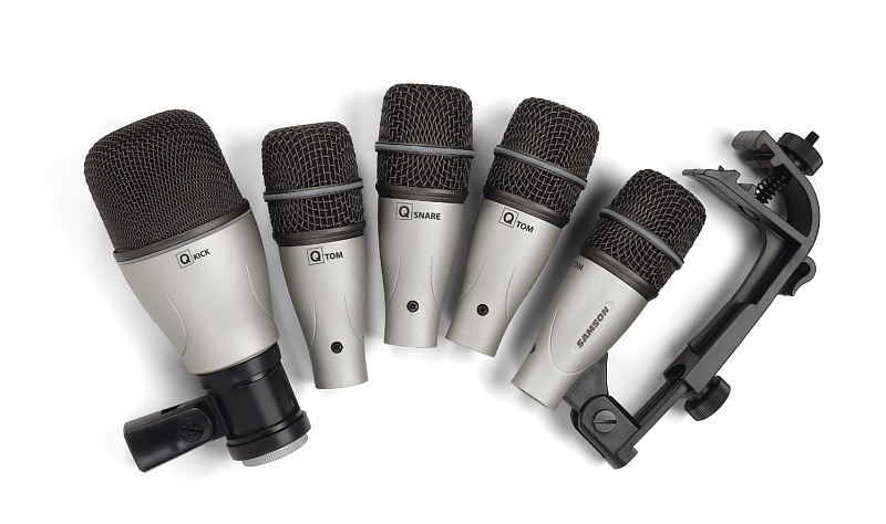 Фото Samson 5 KIT Набор из 5 микрофонов для подзвучки ударной установки